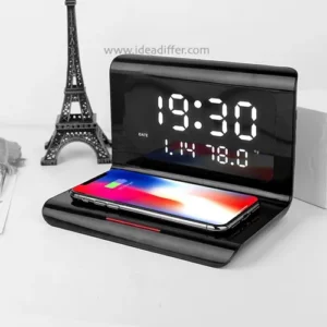 ที่ชาร์จไร้สายพร้อมนาฬิกาปลุก WIRELESS CHARGER WITH ALARM CLOCK (WC-002)